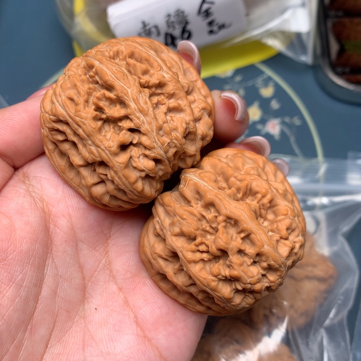 文玩核桃把件黑***e45-16422-8