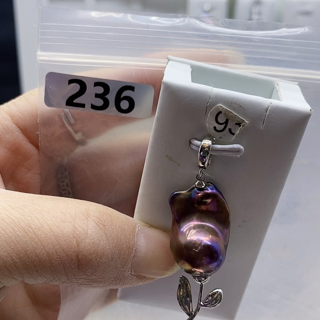 颈饰合金淡水珍珠