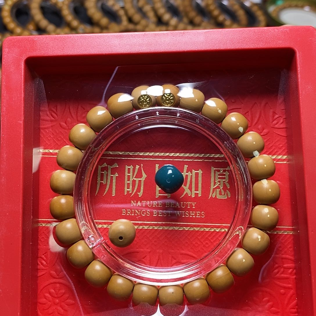 猴头核桃手串18k双标手工老型9+134