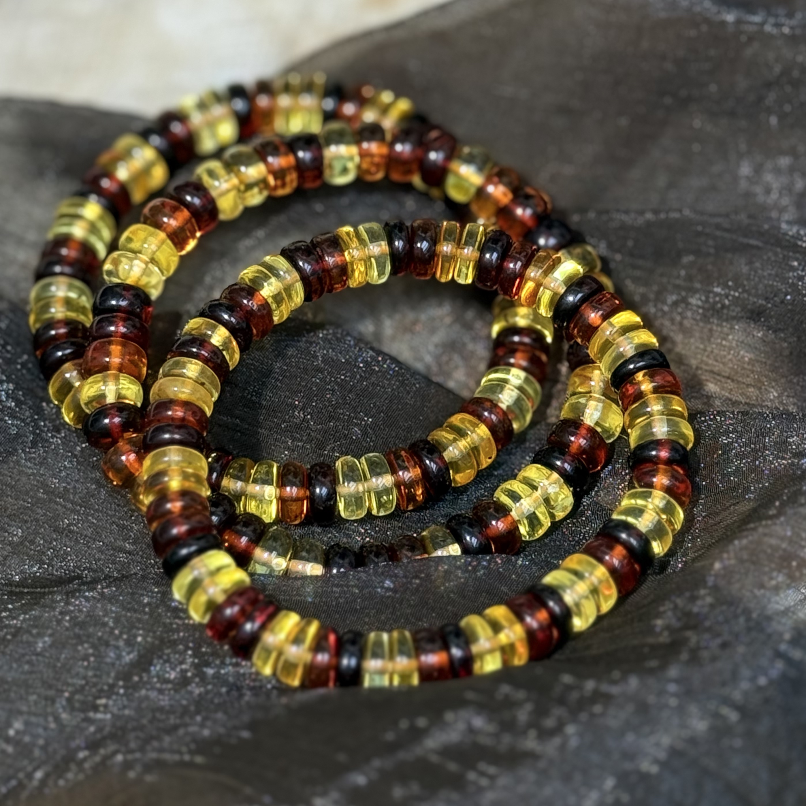 琥珀蜜蜡   珠宝半成品散珠diy批发