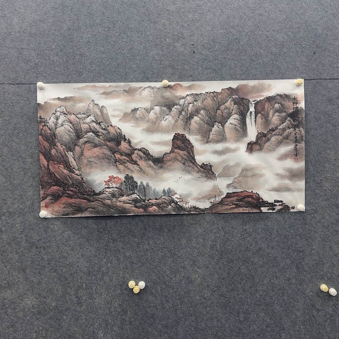 国画国画纯手绘制