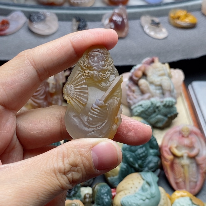 【闪购商品】未镶嵌吊坠定制玛瑙