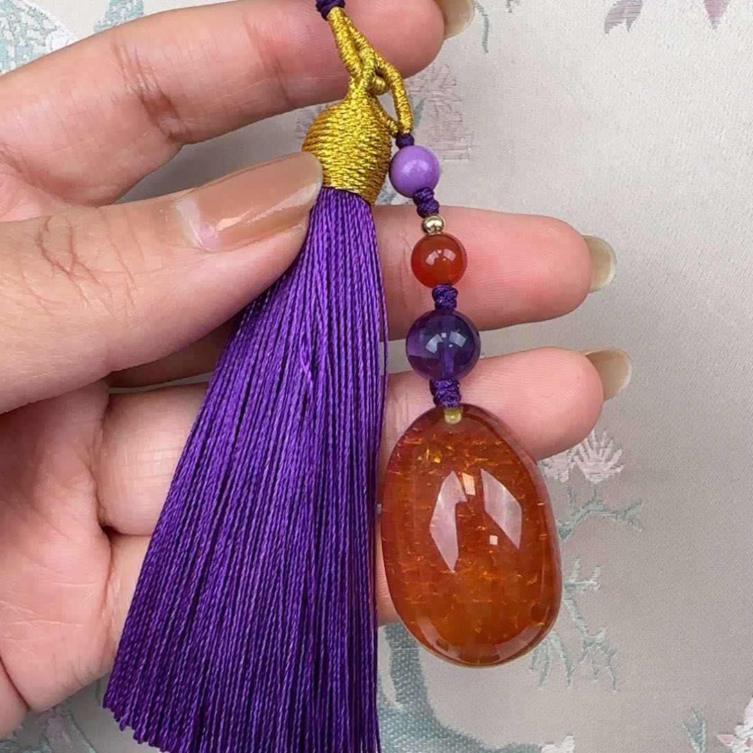 蜜蜡吊坠(赠链)未镶嵌