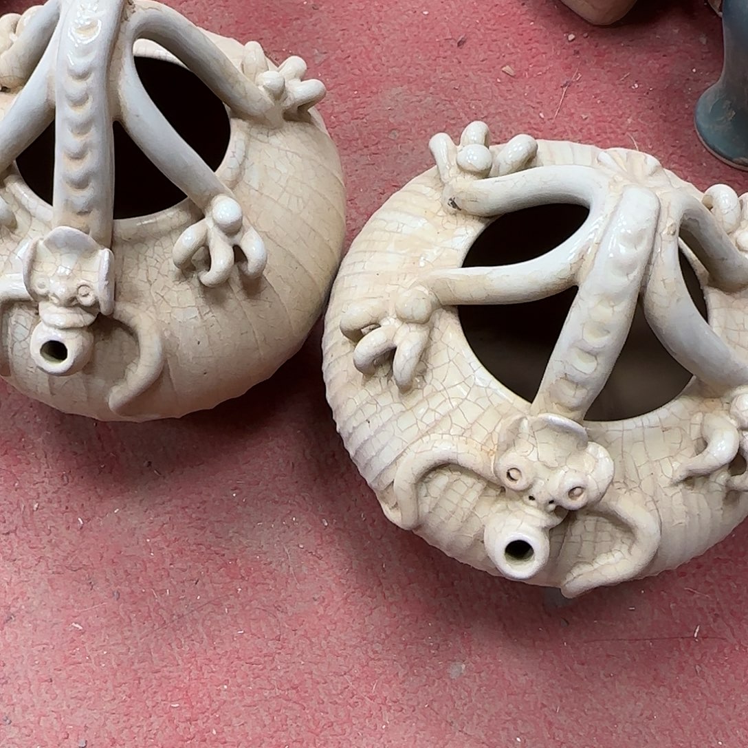 大***洋摆件陶文房四宝精品摆件