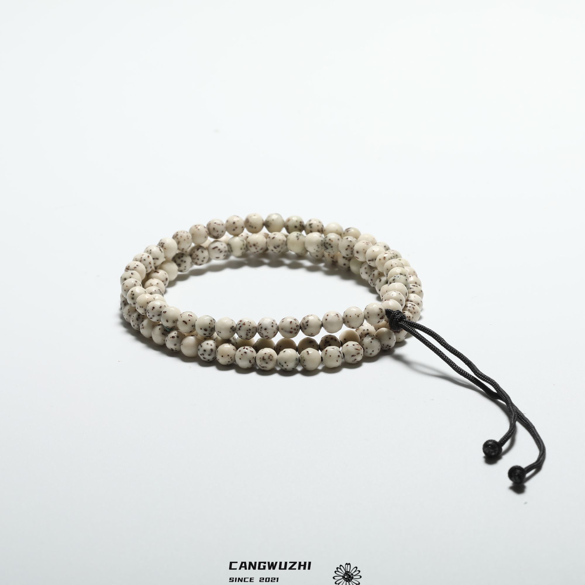 【藏物志】欢见 2.0 无相108直播款 大切面 108星月菩提手串 圆珠改