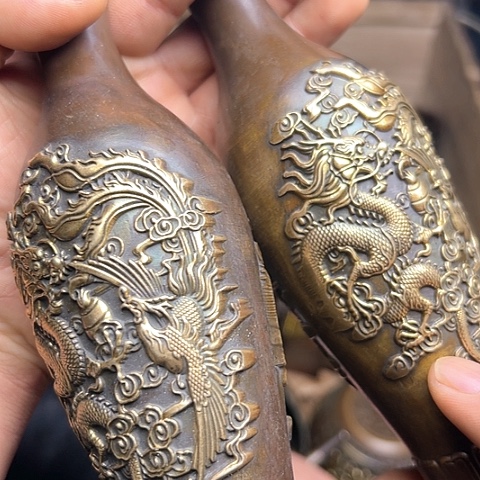 铜制文玩把玩物件