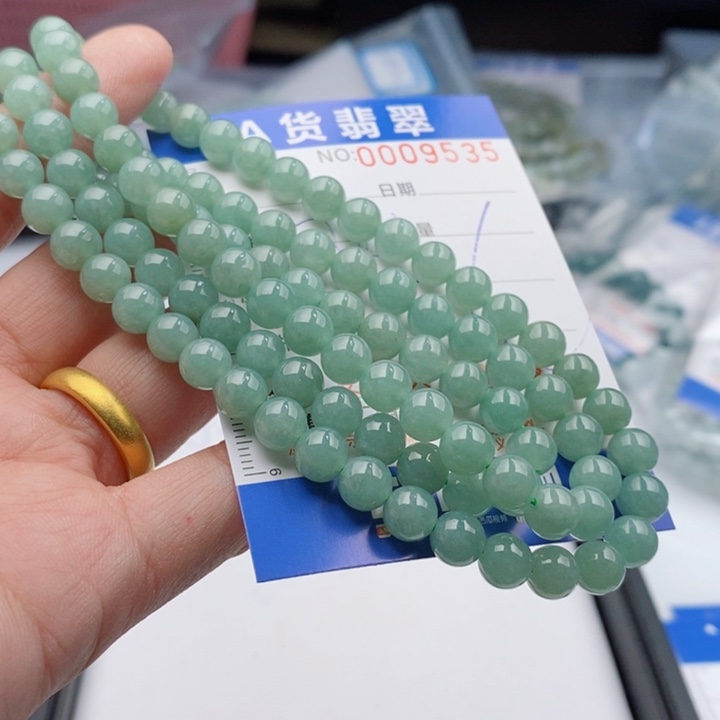 翡翠手链未镶嵌多样性