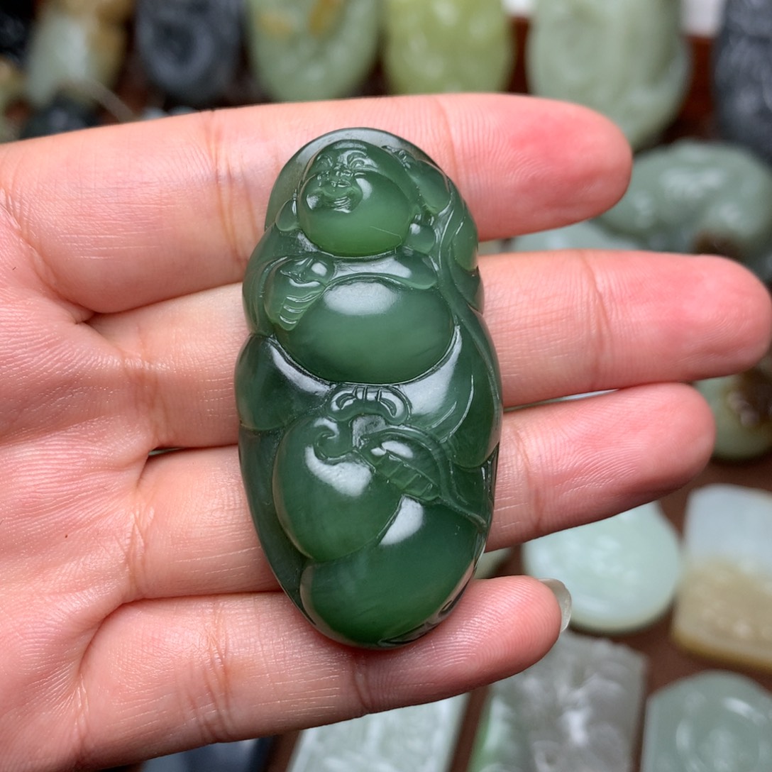 和田玉挂件未镶嵌