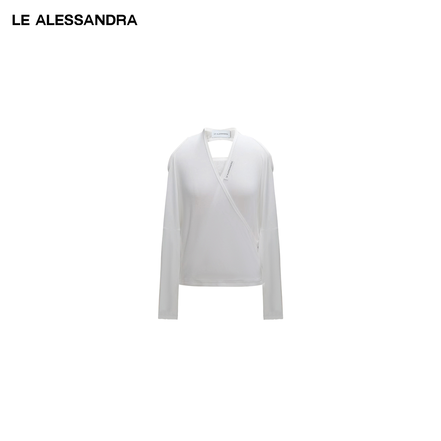 品牌直营 LE ALESSANDRA 海滩系列 交叉解构上衣