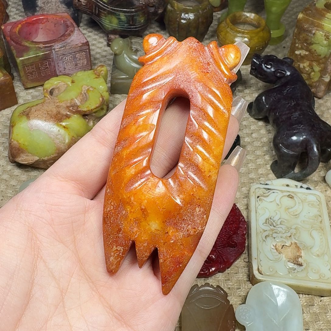 白玉菩提吊坠挂件