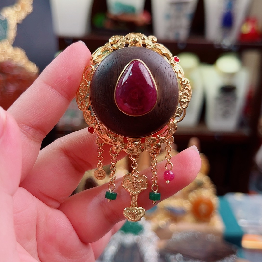 925银珐琅锦钰原创设计款戒指