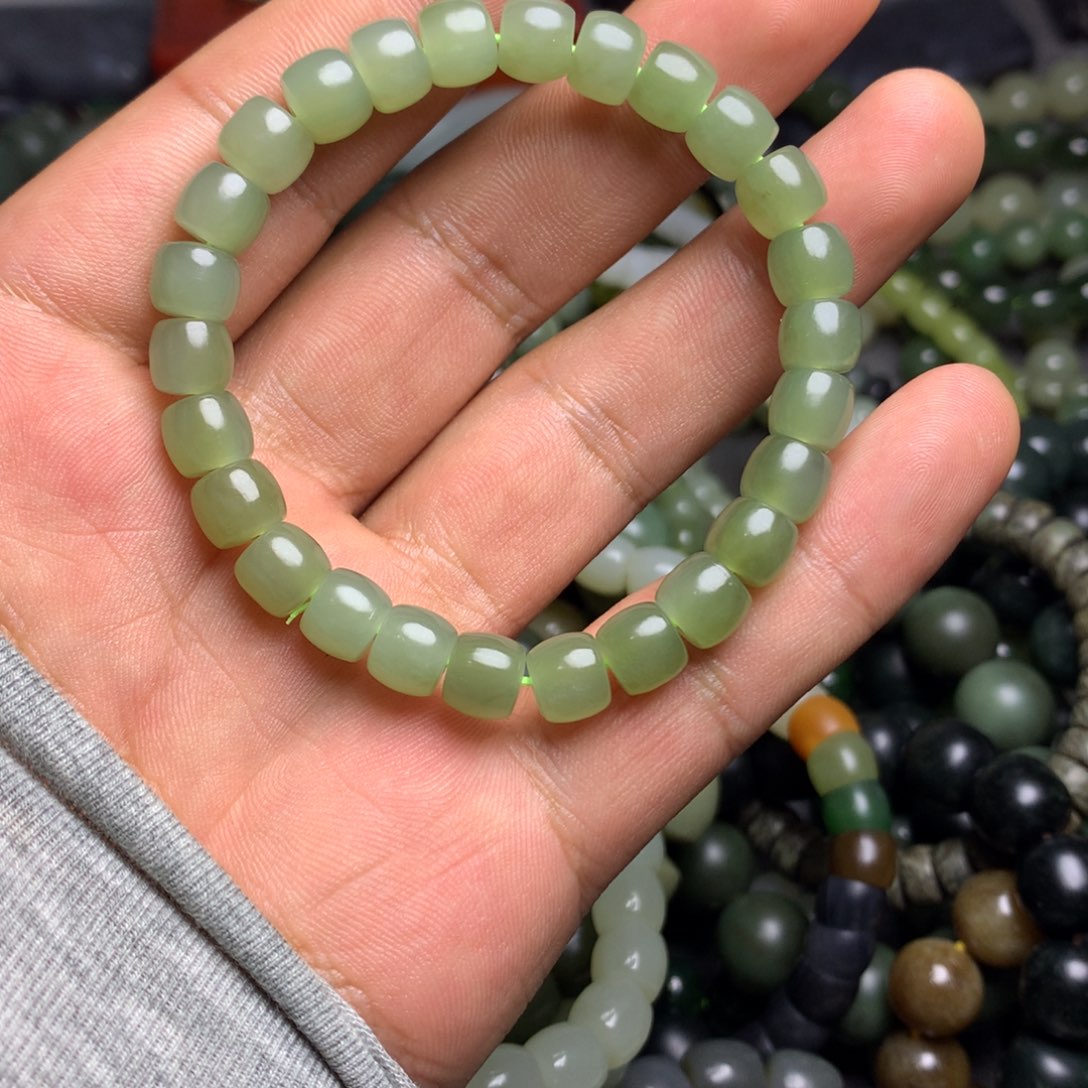 和田玉手链未镶嵌