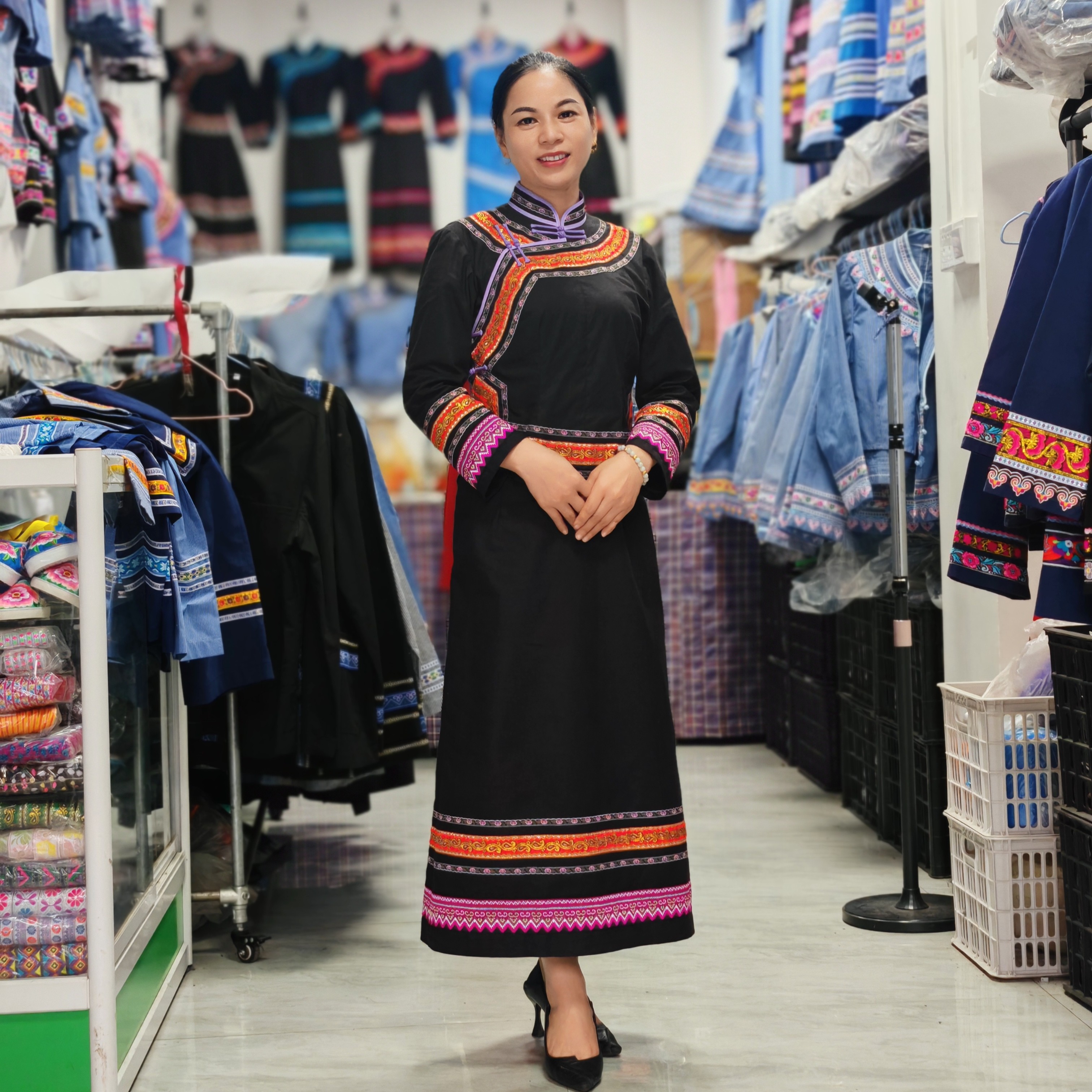 民族风少数民族舞蹈服