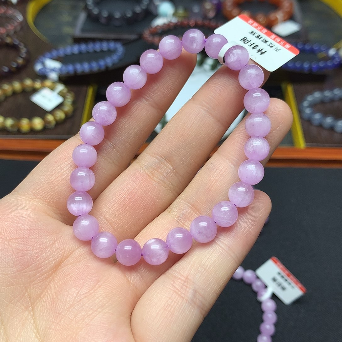 锂辉石手链未镶嵌