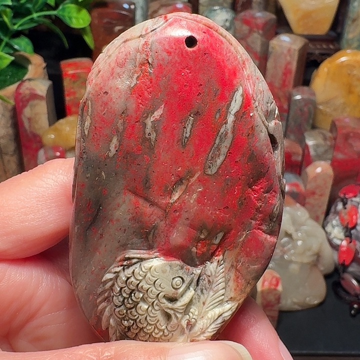 昌化鸡血石昌化鸡血石