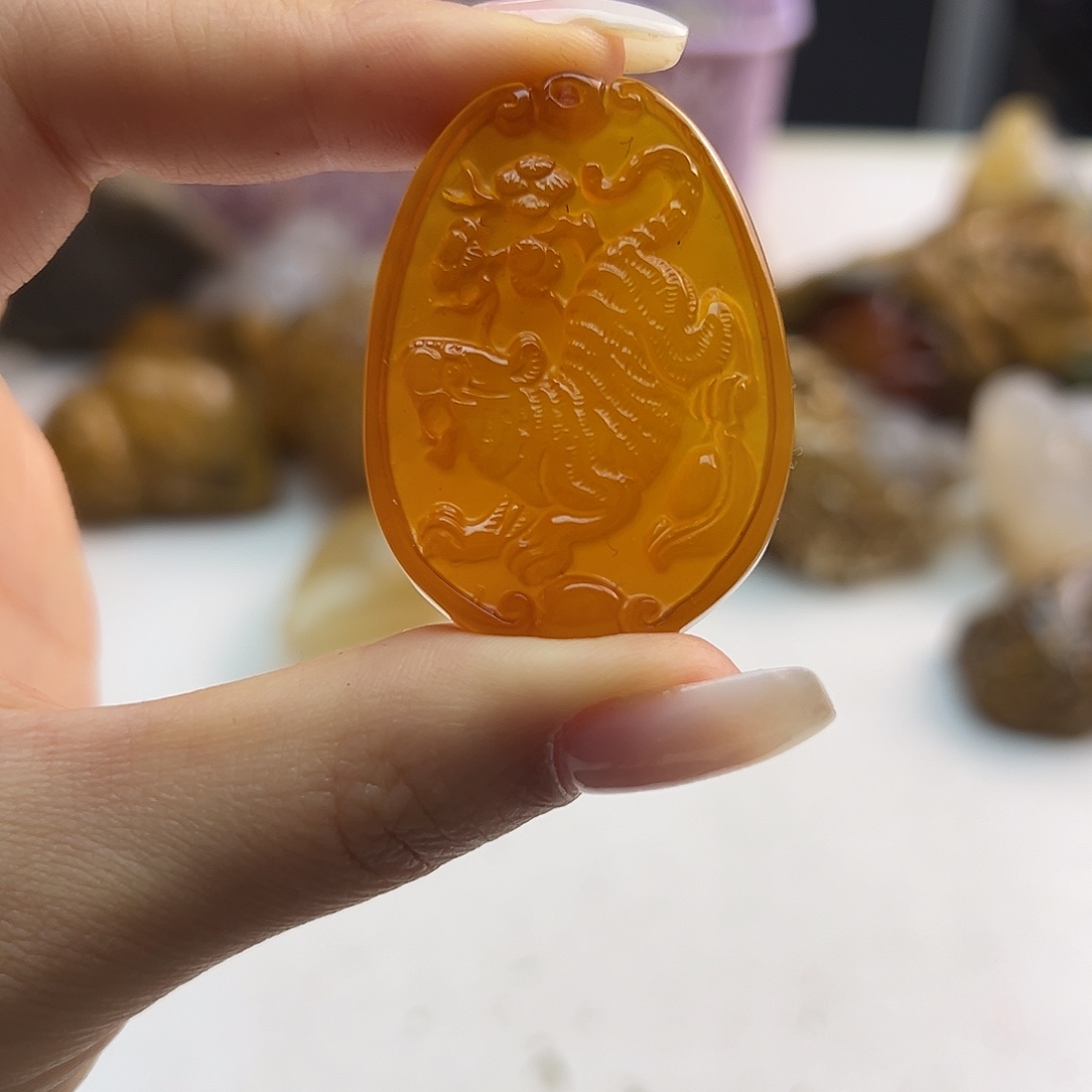 玛瑙/玉髓未镶嵌颈饰