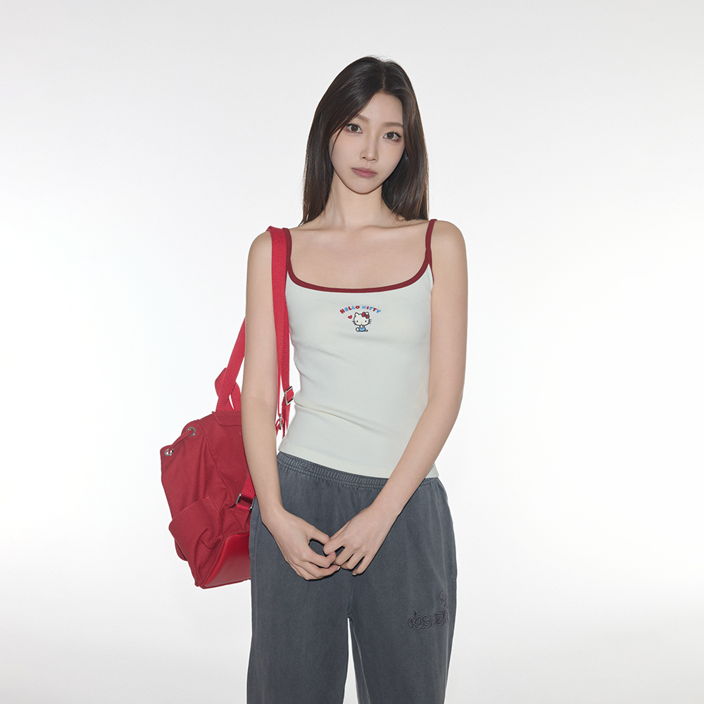 BASEMENT FGxHello Kitty美式复古休闲吊带背心251010502005