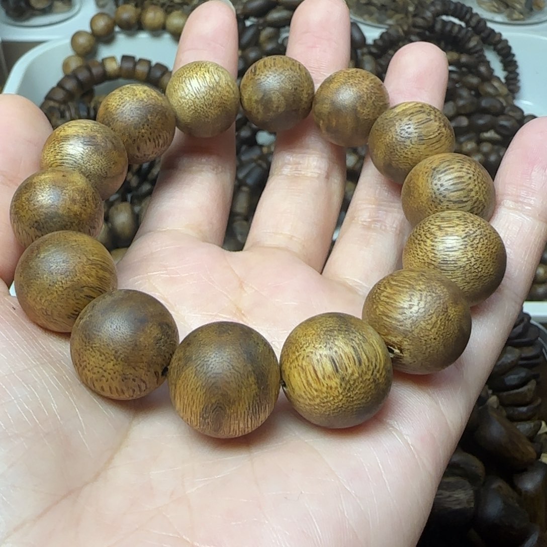 一***花沉香手串单圈1.6规格老料17克+