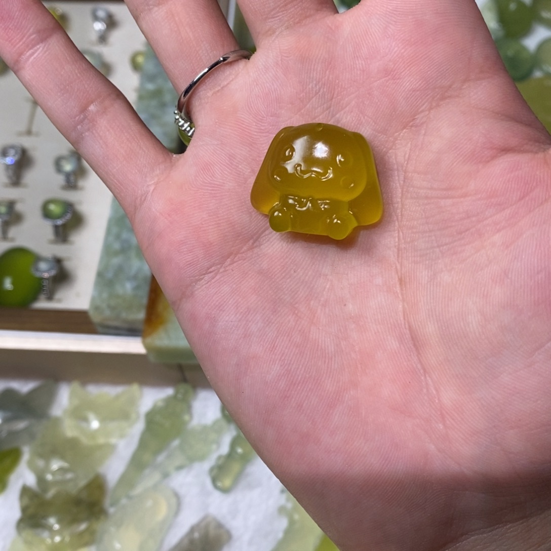 未镶嵌岫玉吊坠(不含链)