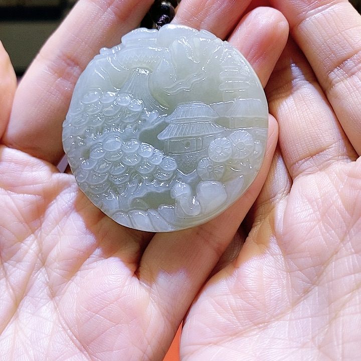 【闪购商品】颈饰未镶嵌和田玉