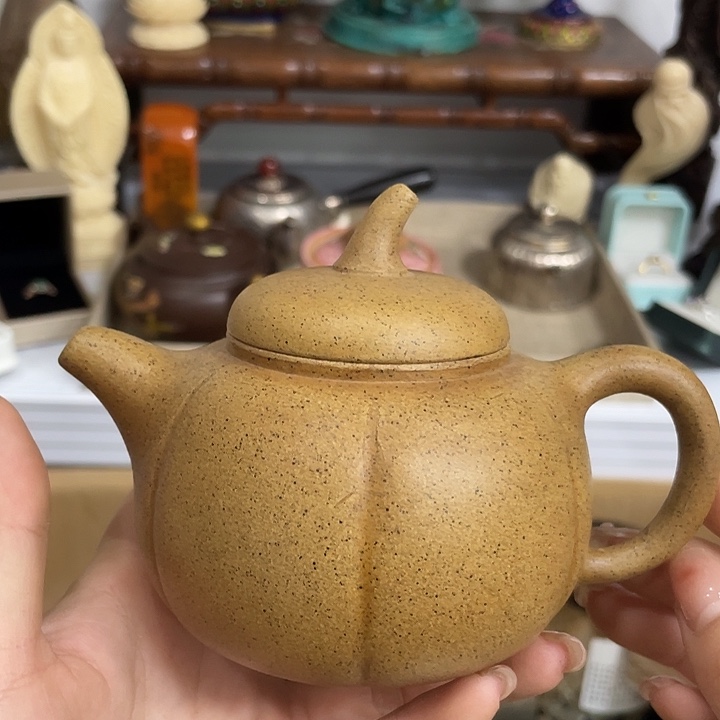 段泥南瓜大师茶壶