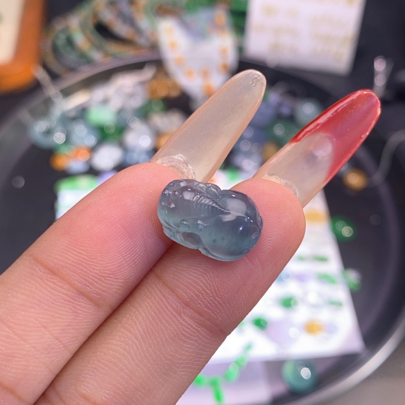 【闪购商品】翡翠挂件未镶嵌貔貅