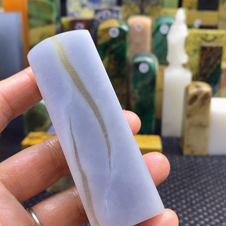 四川石无*谓青田石印章石