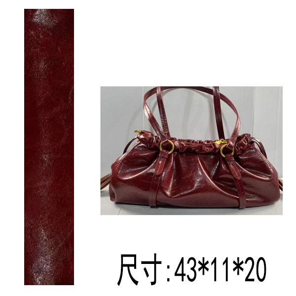 PG261 25新款安可拉红饺子包单肩斜挎包