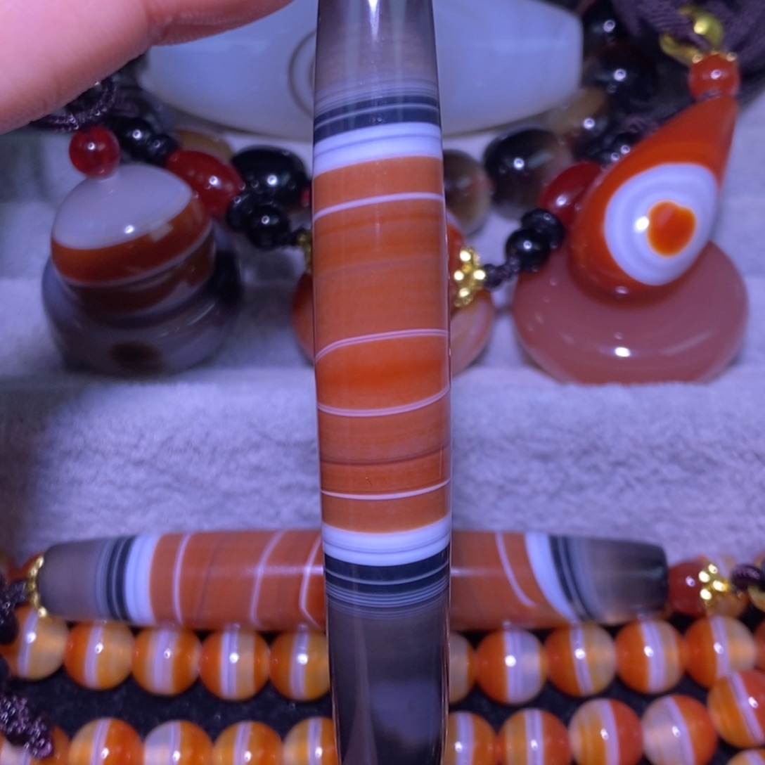 玛瑙/玉髓未镶嵌颈饰