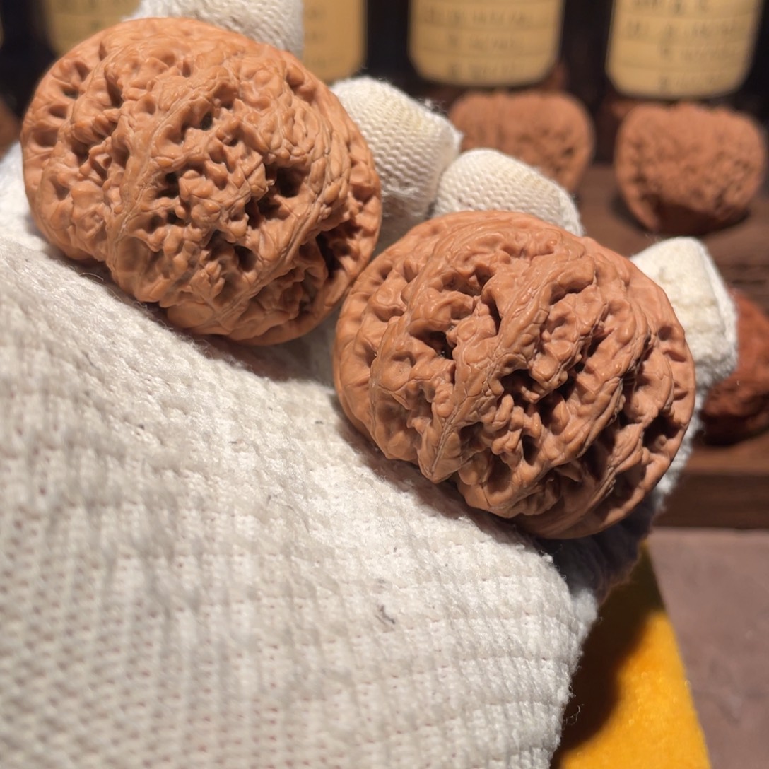 把件文玩核桃48球筋