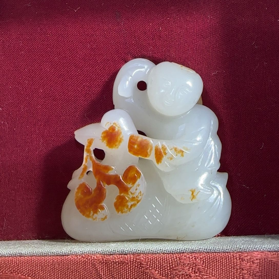 和田玉挂件未镶嵌