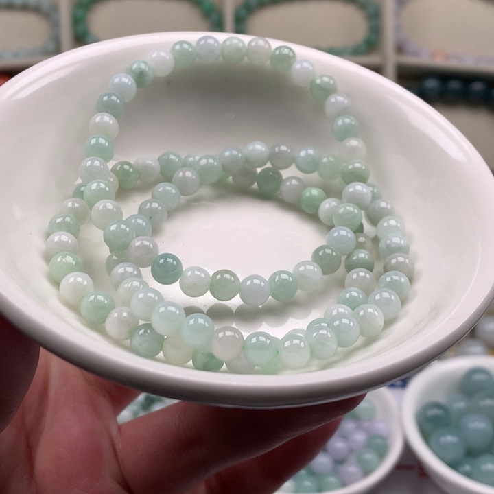 散珠翡翠有瑕疵不退不换