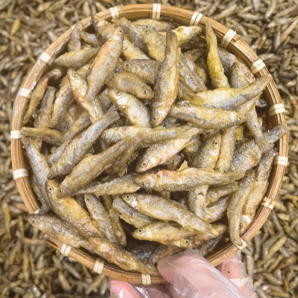 新化农家油炸嫩仔鱼