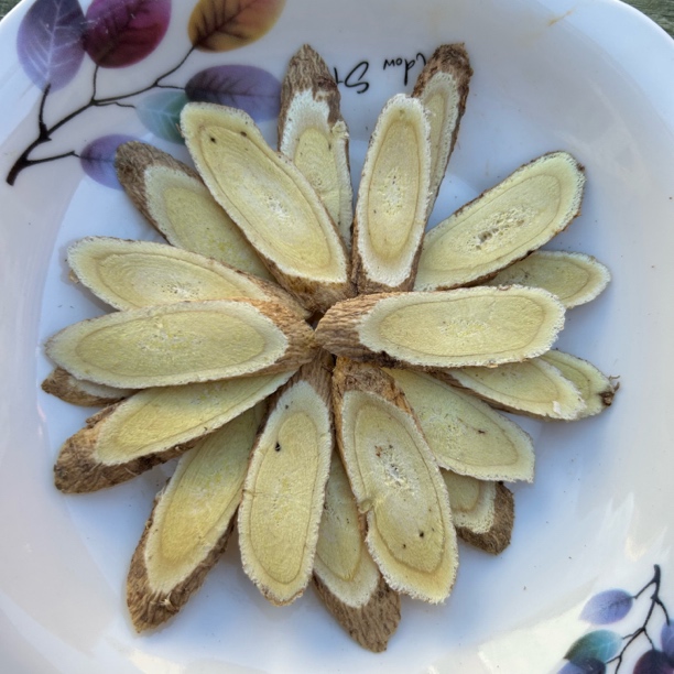 甘肃岷县三年生老黄芪主根超大片原汁原味