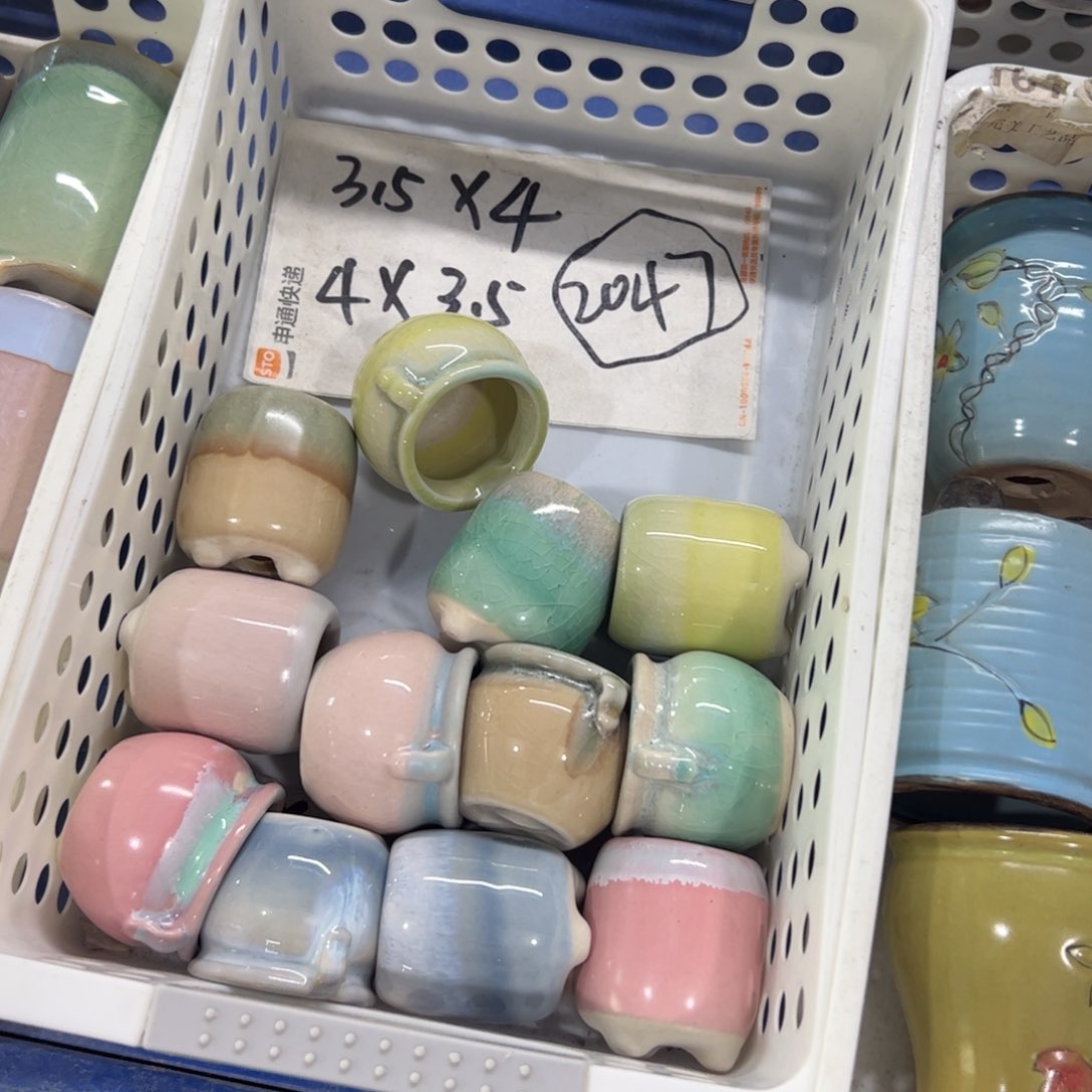 陶瓷多肉小花盆@@2047
