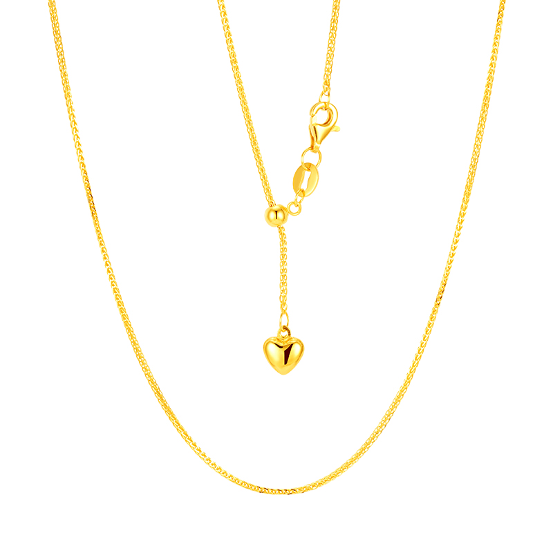 铜合金项链铜合金首饰项链SHIXI/世希爱心万能百搭可调节首饰项链