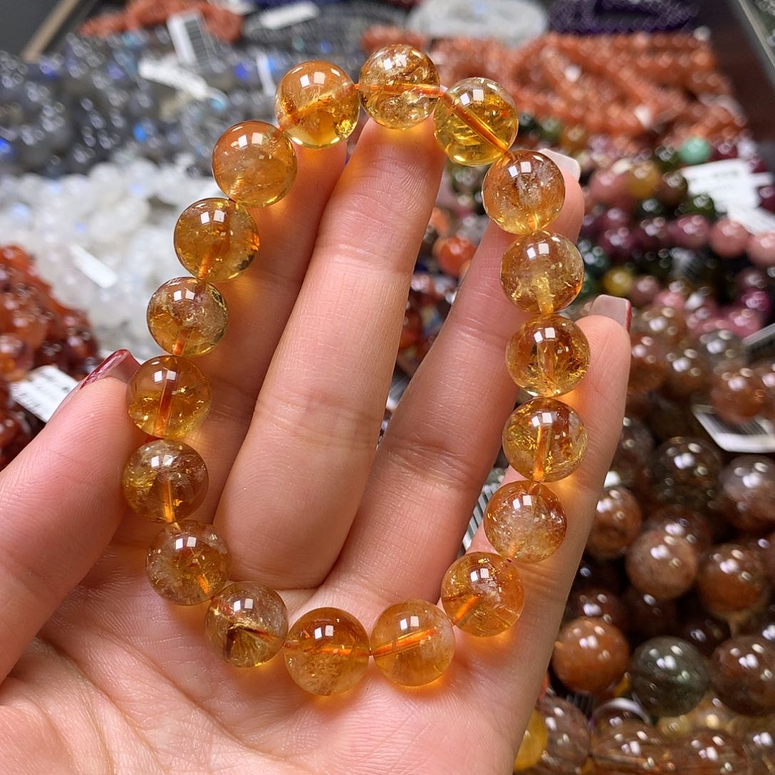 水晶手链未镶嵌，