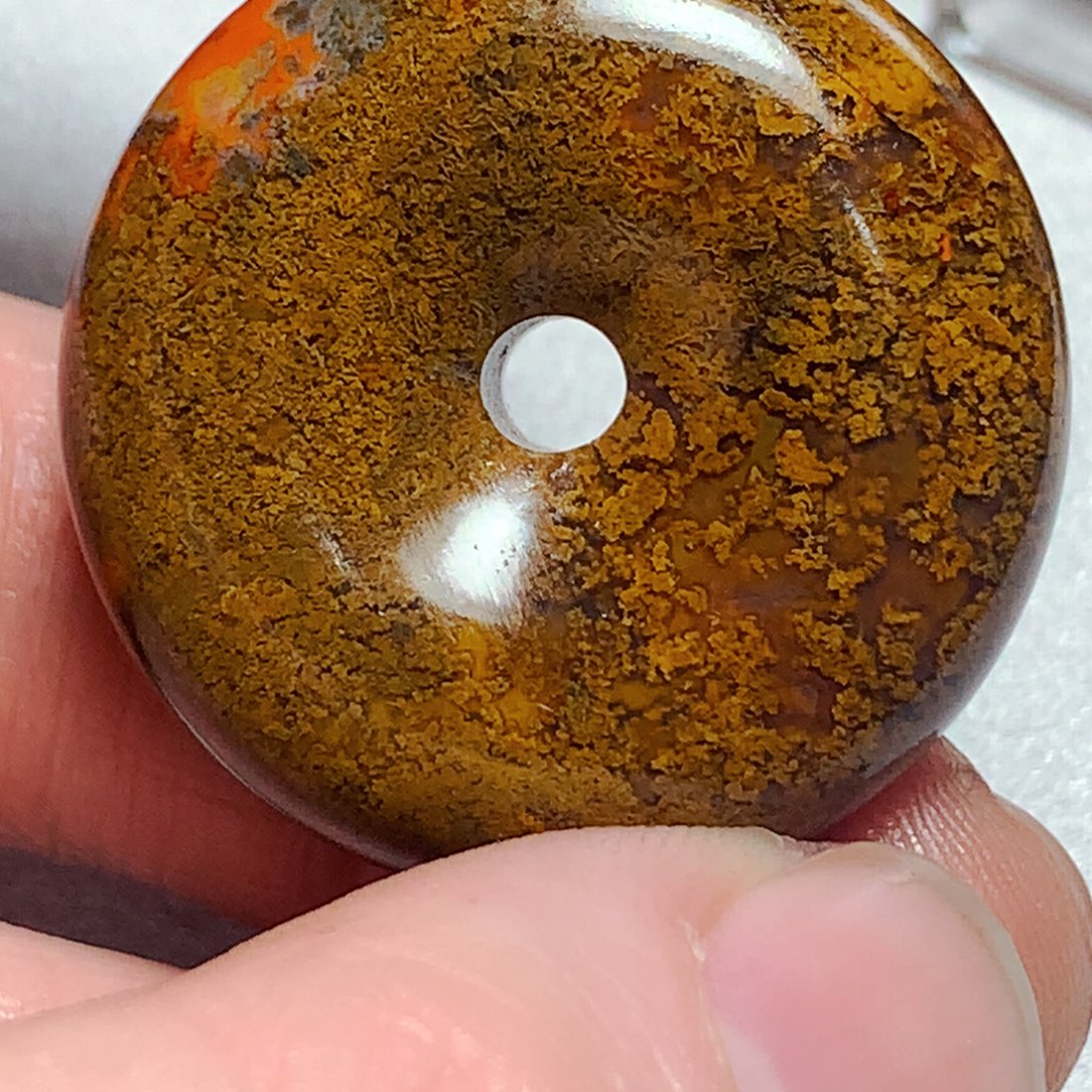 。***。玛瑙/玉髓未镶嵌战国红