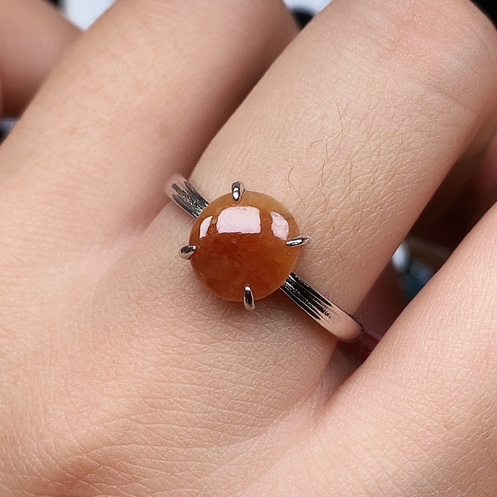 翡翠戒指未镶嵌戒指