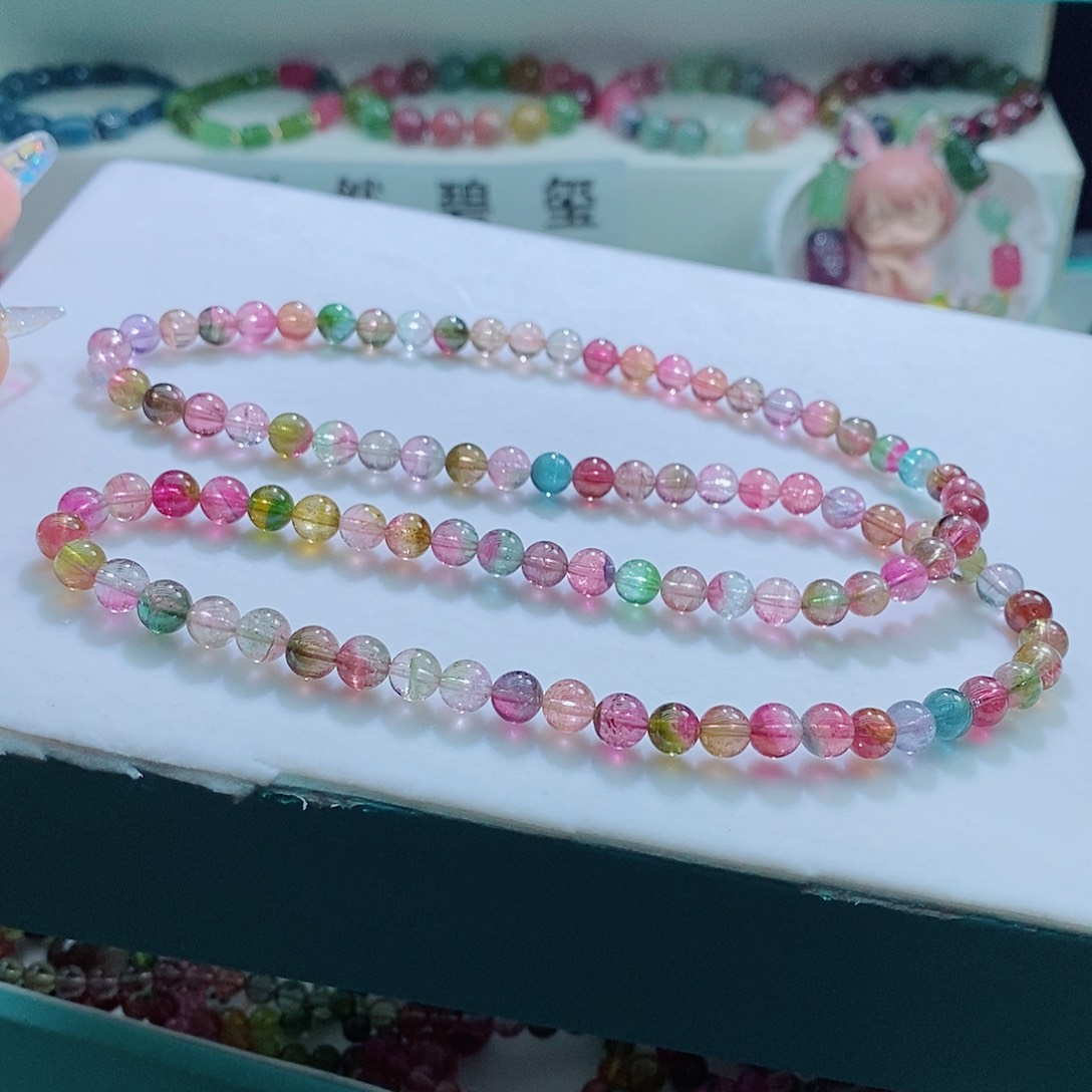 手链未镶嵌碧玺6.2mm左右