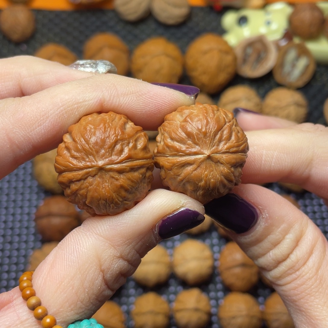 吊坠文玩核桃26尺全品闷尖小磨盘000112