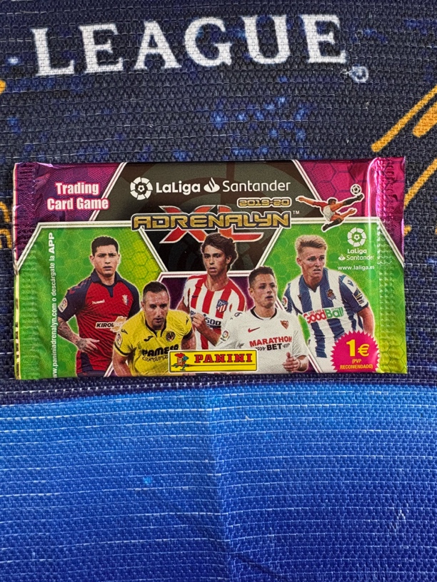 帕尼尼2019-2020西甲游戏卡 足球球星卡搏梅西