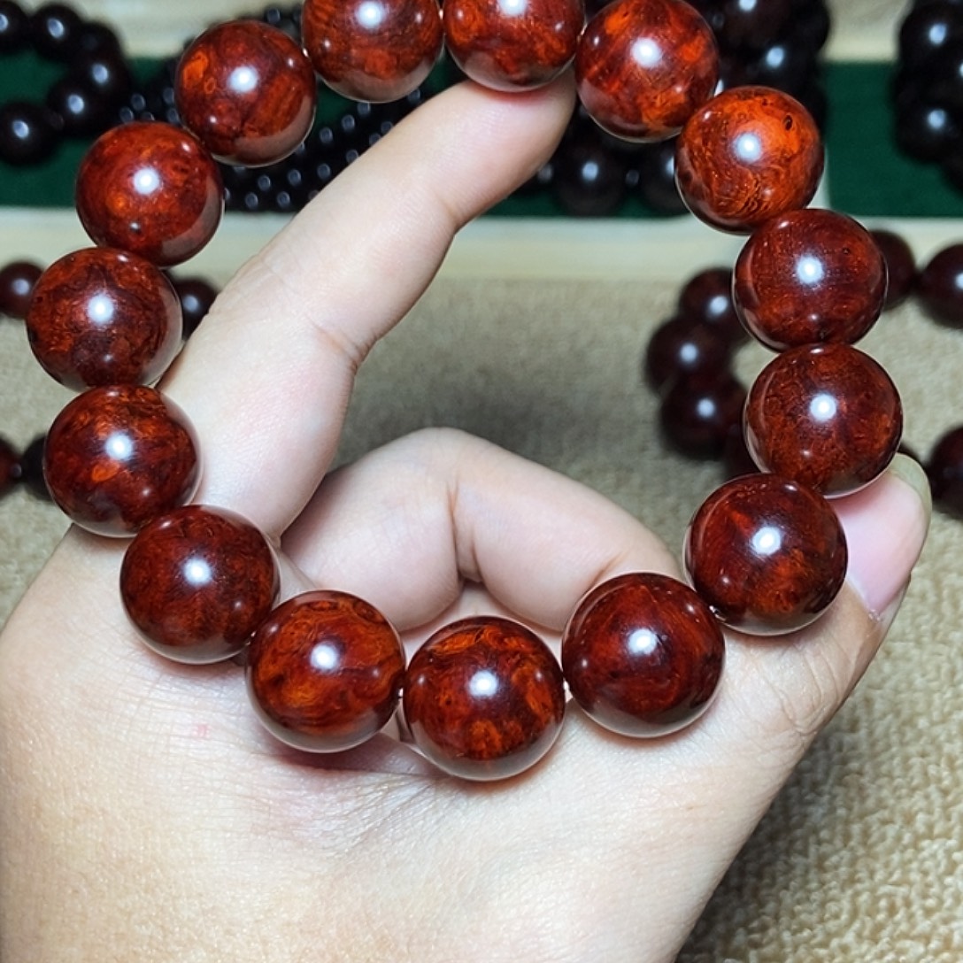 小叶紫檀手串/手链1.5瘤疤