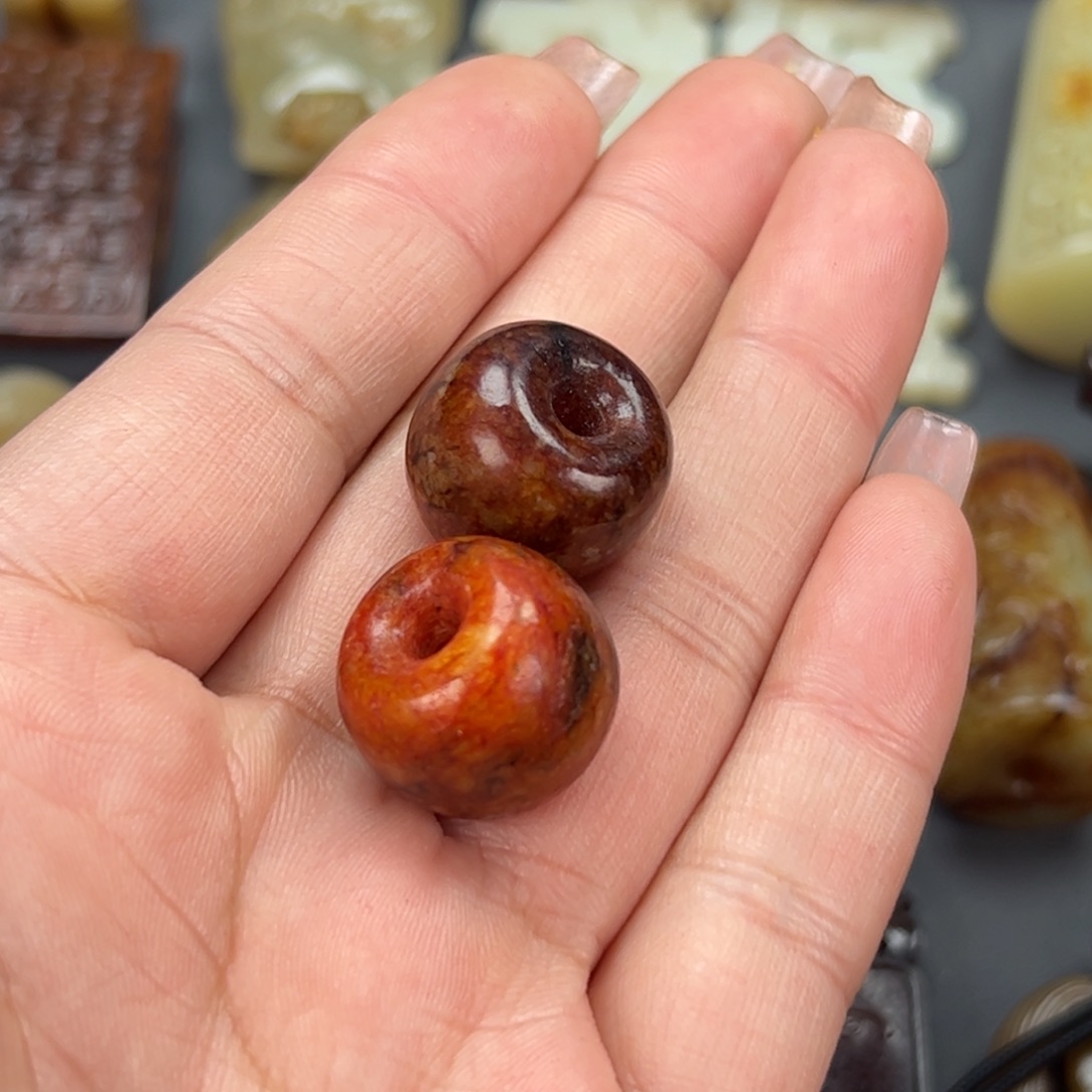 和田玉（糖玉）颈饰未镶嵌