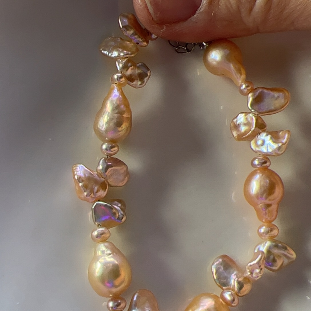 合金淡水珍珠手绳267