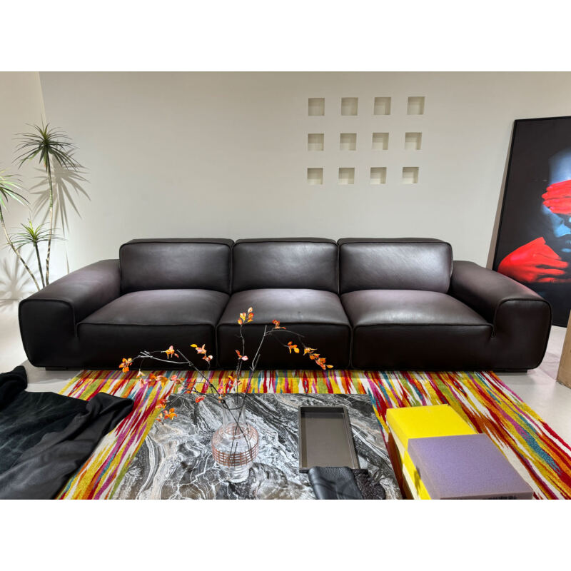 [本米工厂直营]大黑牛沙发亚岛野牛4.0全青皮