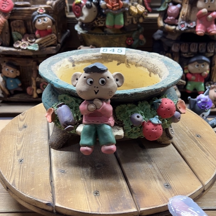 嘻哈多肉花盆百搭