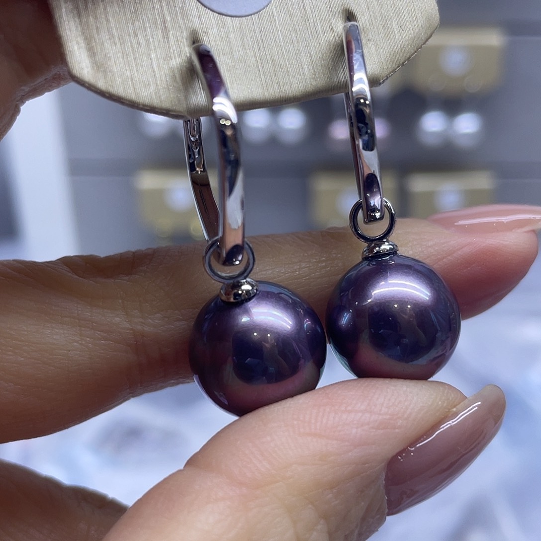 未镶嵌淡水珍珠耳饰