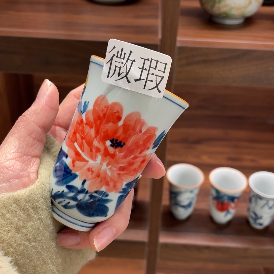 微瑕釉下彩纯手绘