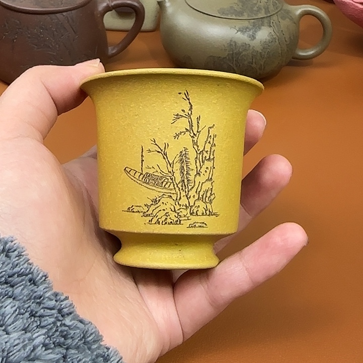 宜兴紫砂主人杯杯